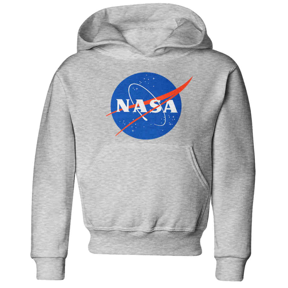NASA - Insignia / Logotype Sweat à capuche/pull pour enfants - Gris